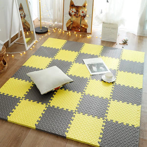 8-16pcs Baby Puzzle Floor Mat, EVA Foam Play Mat for Kids, Educational Carpet 30x1cm