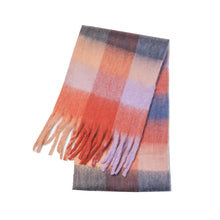 Load image into Gallery viewer, 2025 Winter Thick Warm Scarf Women Cashmere Shawl and Wraps Pashmina Neckerchief Bufanda Female Rainbow Hairy Tessel Echarpe New