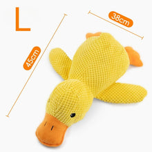 Load image into Gallery viewer, Calming Duck Toy for Dog,Soothing Plush Pet Toys with Sound Quack, Pet Interactive Companion, Chew-Resistant Chew Dogs Cat Toy