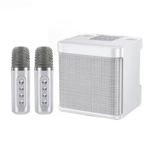 Load image into Gallery viewer, YS203 Portable Bluetooth Speaker, dual-microphone wireless Karaoke all-in-one machine, outdoor family party Bluetooth speaker