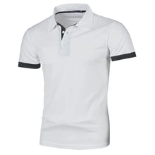 Load image into Gallery viewer, New Mens Short Sleeve Polo Shirt Solid Color Streetwear Lightweight Lapel Tshirts for Men Summer Jogging Sport Tops