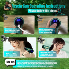 Load image into Gallery viewer, Mini Muscle Massage Gun Protable Body Massager Deep Handheld Percussion Massager For Body Back And Neck Leg