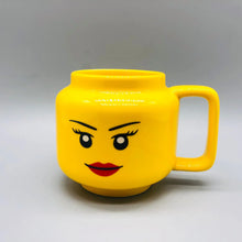 Load image into Gallery viewer, Cartoon Ceramic Mug Cup 250ML with Cute Impish Expression Figure Head Pattern Coffee Milk Tea Drinkware for Couple Friend Family