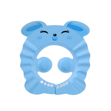 Load image into Gallery viewer, Baby Shower Soft Cap Adjustable Hair Wash Hat for Kids Ear Protection Safe Children Shampoo Bathing Shower Protect Head Cover