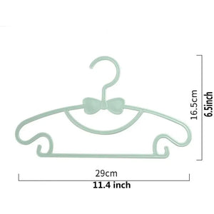 4Pcs Children Clothes Hanger Portable Display Baby Clothing Organizer Hangers Set