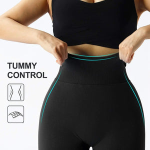 Seamless High Waist Yoga Pants: Peach Buttocks Lift, Fitness Gym Wear 2023