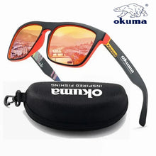 Load image into Gallery viewer, Okuma polarized sunglasses UV400 for men and women outdoor hunting, fishing, driving bicycles, sunglasses optional box