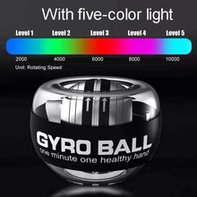 Load image into Gallery viewer, Wrist Power Ball Silent Grip Strength Device with Built in Elastic Device Self Starting Wrist Power Training Wrist Power Ball
