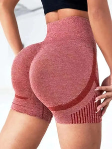 Women's High Waist Yoga Shorts Butt Lift Sports Gym Running Workout Fitness Pants