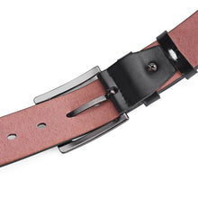 Load image into Gallery viewer, Genuine Leather For Men's High Quality Buckle Jeans Cowskin Casual Belts Business Cowboy Waistband Male Fashion Designer 2024New