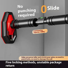 Load image into Gallery viewer, HUA Home Gym Pull-Up Bars Training Horizontal Bar Non-Slip Telescopic Chin Up Bar Fitness Training Bar Anti-Reversing Sit Up Bar