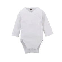 Load image into Gallery viewer, Baby Romper - 100% Cotton Long Sleeve Overall - Side Opening - Newborn Baby Clothes
