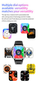 Android Smart Watch for Men – GPS, Dual Camera, NFC, 4G SIM, WiFi – 16GB/64GB Storage