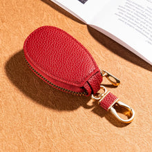 Load image into Gallery viewer, Unisex PU Leather Key Case For Car Key Wallet Pocket Key Holder Organizer Pouch Keys Organizer LargeCapacity Zipper Key Case Bag