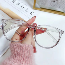 Load image into Gallery viewer, Transparent Anti Blue Light Computer Glasses Round Frame Men Women Optical