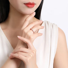 Load image into Gallery viewer, 925 Sterling Silver Rings For Women Original Infinity Love Heart Engagement Wedding Ring Rose Gold Crystals Luxury Jewelry Gift