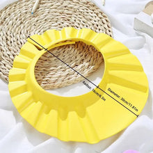 Load image into Gallery viewer, 2 Pcs Adjustable Shampoo Shower Caps - Waterproof Baby Bath Cap for Ear &amp; Eye Protection