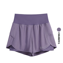 Load image into Gallery viewer, DRUR Yoga Short Woman Gym Clothes 2 In 1 High Waist Pants With Pockets Fitness Cycling Shorts Women Yoga Shorts Sportwear 2025