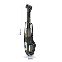 Load image into Gallery viewer, 120W Portable Car Vacuum Cleaner USB Charging Handheld Cordless Vacuum Cleaner Powerful Suction for Auto/Home/Office/Pet Hair