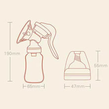 Load image into Gallery viewer, Manual Breast Pump &amp; BPA-Free PP Storage Bottle Set - Newborn Milk Bottle