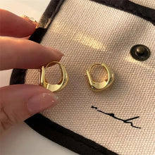 Load image into Gallery viewer, 925 Sterling Silver Earrings for Women Ear Hoop Versatile Sweet Girl Fashion Jewery New Year Gifts Accessories