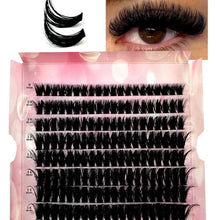 Load image into Gallery viewer, Mixed Tray 50D 60D 80D Individual 3D Russia Volume Mink Lashes Cluster Eyelashes