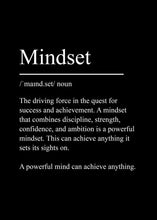 Load image into Gallery viewer, Black Minimalist Inspirational phrases Poster Print Success Focus Patience Definition Canvas Painting for Home Office Wall Decor