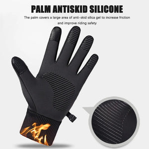 Winter-Ready Waterproof Gloves: Touchscreen, Warm, and Non-Slip for Men and Women