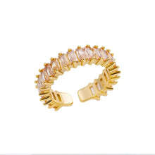 Load image into Gallery viewer, 316L Stainless Steel Rings for Women Gold Color Never Fade Luxury Classic rings wedding couple rings Jewelry Free Shipping