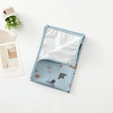 Load image into Gallery viewer, Reusable Baby Diaper Changing Mat Cover Waterproof Foldable Newborn Baby Sheet Mattress Portable Multi Use Travel Floor Play Pad