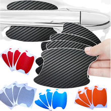 Load image into Gallery viewer, Car Stickers Anti Scratch Car Door Handle Carbon Fiber Protector  Automobiles Handle Protection Film Styling Exterior Accessorie