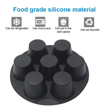 Load image into Gallery viewer, Airfryer Silicone Muffin Pan - Non-Stick Cupcake Mold for Mini Cakes