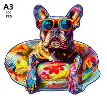 Load image into Gallery viewer, Jigsaw Animal Wooden  Puzzle DIY Crafts Brain Trainer Puzzles Game for Kids Adult wolf  Educational Wood Toy Gift Difficulty