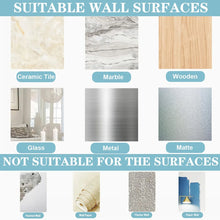Load image into Gallery viewer, Waterproof and Oilproof Wall Hooks, Sticky Hooks for Kitchen Bathroom Shower Door Outdoor Wall Hanging Door Self-adhesive