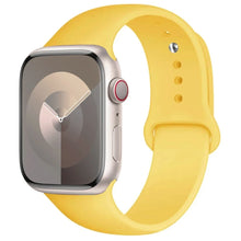 Load image into Gallery viewer, Silicone Band For Apple Watch strap 44mm 45mm 40mm 41mm 42-38mm 45 mm sport bracelet iwatch series 8 7 6 5 4 3 SE 9 Ultra 2 49mm