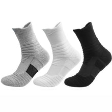 Load image into Gallery viewer, Anti-Slip Cotton Sport Socks: Football, Basketball, Breathable (39-45)