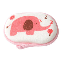 Load image into Gallery viewer, Cute Kids Baby Cotton Shower Bath Sponge Rub Cartoon elephant Body Wash Towel Infant Toddle Newborn Bath Brushes Soft Sponge
