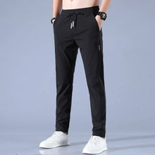 Load image into Gallery viewer, Men&#39;s Ice Silk Pants - Summer 2023 Business Casual Straight Leg Elastic Sweatpants