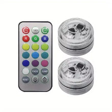 Load image into Gallery viewer, Wireless Adhesive LED Car Interior Ambient Light Remote Control Decor Auto Roof Foot Atmosphere Lamp Bicycle Tail Light