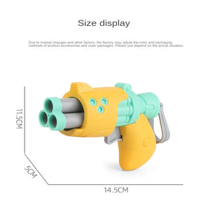 Safe Foam Bullet Toy Gun - Soft Bullet Launcher for Kids' Outdoor Shooting Games