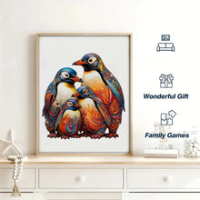 Load image into Gallery viewer, Wooden Penguin Puzzle - Irregular Animal Shape, Gift Box, Stress Relief &amp; Family Fun