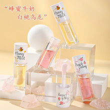 Load image into Gallery viewer, Peach Lip Oil Gloss! Plumping, Hydrating, Non-Sticky