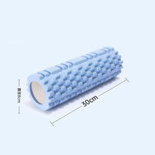 Load image into Gallery viewer, 30cm Yoga Column Gym Fitness Pilates Foam Roller Exercise Back Massage Roller Yoga Brick Home Fitness Equipment