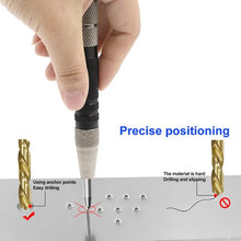 Load image into Gallery viewer, Spring Type Automatic Center Punch Glass Breaker Tool Window Breaker Punch Locator