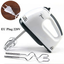Load image into Gallery viewer, Handheld Electric Egg Beater, Household Automatic Mixer, Handheld Food Cake Bread Baking Dough Mixer, 7-speed Cream Blender
