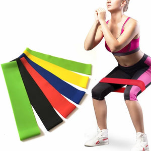 5pcs Yoga Tension Belt Set: Fitness Elastic Resistance for Squats and Stretching