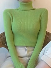 Load image into Gallery viewer, Heliar Women Fall Turtleneck Sweater Knitted Soft Pullovers Cashmere Jumpers Basic Soft Sweaters For Women 2024 Autumn Winter