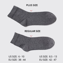 Load image into Gallery viewer, HSS Men&#39;s Cotton Business Socks - Soft, Breathable, Stylish, Plus Size 6.5-14