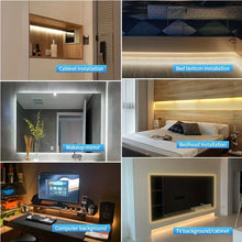 Load image into Gallery viewer, COB LED Strip Lights Touch Sensor Dimmable 5V USB RA90 Christmas DIY TV Mirror Backlight Flexible Ribbon Tape Room Decoration