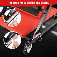 Load image into Gallery viewer, 2-in-1 Folding Car Creeper,Padded Crawler Board with Extra Head Padding,6 Smooth-Running 360° Swive,Home Garage Workshop